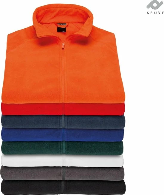 Merkloos Senvi Fleece Vest - Warm En Lichtgewicht - Kleur Oranje - 3XL 8 Merkloos Senvi Fleece Vest - Warm En Lichtgewicht - Kleur Oranje - 3XL - Afbeelding 8