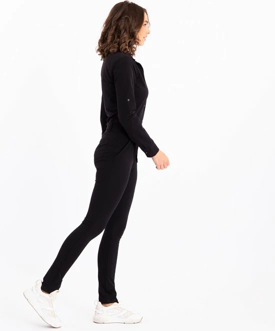 Zwarte Jumpsuit Van Je M'appelle - Dames - Travelstof - Maat 2XL - 1 Maat Beschikbaar 5 Zwarte Jumpsuit Van Je M'appelle - Dames - Travelstof - Maat 2XL - 1 Maat Beschikbaar - Afbeelding 5