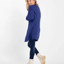 Blauwe Vest Van Je M'appelle - Dames - Maat One Size - 1 Maat Beschikbaar -Dameskleding Verkoop 550x677 11