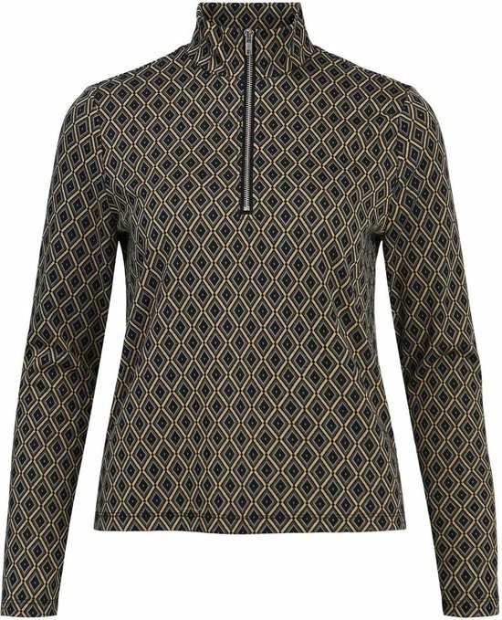 Object Blouse Objanasofia L/s Top 123 23040176 Sky Captain /jacquard Dames Maat - XL 1 Object Blouse Objanasofia L/s Top 123 23040176 Sky Captain /jacquard Dames Maat - XL