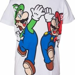 Super Mario - Mario & Luigi Boy S T-shirt 7 Super Mario - Mario & Luigi Boy S T-shirt -Dameskleding Verkoop 550x683