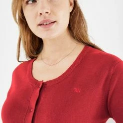 Mexx Dames Round Neck Vest SUSAN Rood 7 Mexx Dames Round Neck Vest SUSAN Rood -Dameskleding Verkoop 550x687 16