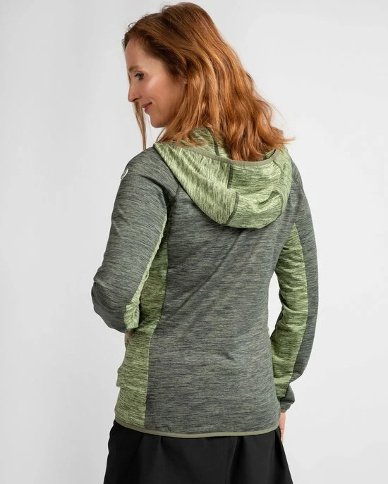Life-Line - Emani Dames Fleece Vest Dames - Groen - Outdoorvest - Wandelvest - Fleece Groen 2 Life-Line - Emani Dames Fleece Vest Dames - Groen - Outdoorvest - Wandelvest - Fleece Groen - Afbeelding 2