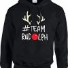 Gildan Hoodie Sweater | Team Rudolph Kersttrui | Maat Large