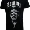 POPMERCH Motörhead Lemmy Band T-Shirt Zwart - Officiële Merchandise