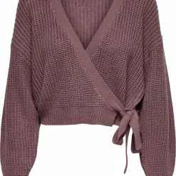 ONLY ONLBREDA WRAP L/S CARDIGAN KNT NOOS Dames Trui - Maat XL