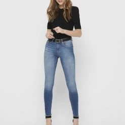 ONLY ONLBLUSH LIFE MID ANK RAW REA1303 NOOS Dames Jeans - Maat -Dameskleding Verkoop 550x697 14