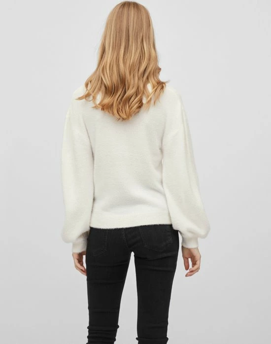 VILA VILAJULI LS OVERSIZE REV KNIT CARDI-NOOS Dames Vest - Maat XL 2 VILA VILAJULI LS OVERSIZE REV KNIT CARDI-NOOS Dames Vest - Maat XL - Afbeelding 2