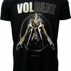 POPMERCH Volbeat King Of The Beast Band T-Shirt Zwart - Officiële Band Merchandise