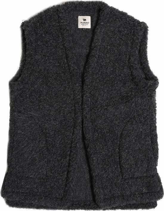 Alwero Unisex Gilet "Folker 100% Wol" Zwart - Maat XS 3 Alwero Unisex Gilet "Folker 100% Wol" Zwart - Maat XS - Afbeelding 3