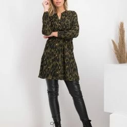 ONLY ONLCORY L/S V-NECK TUNIC WVN NOOS Dames T-shirt - Maat L -Dameskleding Verkoop 550x711 40