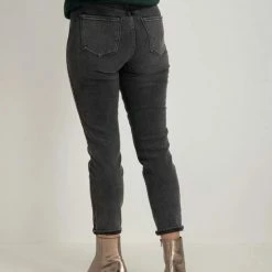 Only Jeans Onlemily Stretch Hw St Ank Cro614 N 15259634 Dark Grey Denim Dames Maat - W31 X L32 -Dameskleding Verkoop 550x711 75