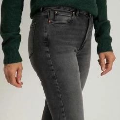 Only Jeans Onlemily Stretch Hw St Ank Cro614 N 15259634 Dark Grey Denim Dames Maat - W31 X L32 -Dameskleding Verkoop 550x711 76