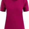WE Fashion Dames Sweat T-shirt Met Structuur