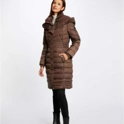 Sam Denim Gewatteerde Jas Met Capuchon Giller "Color: Choco","Size: 34" -Dameskleding Verkoop 550x713 5