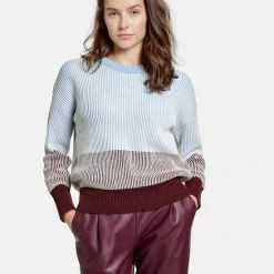 TAIFUN Dames Trui Met Colour Blocks