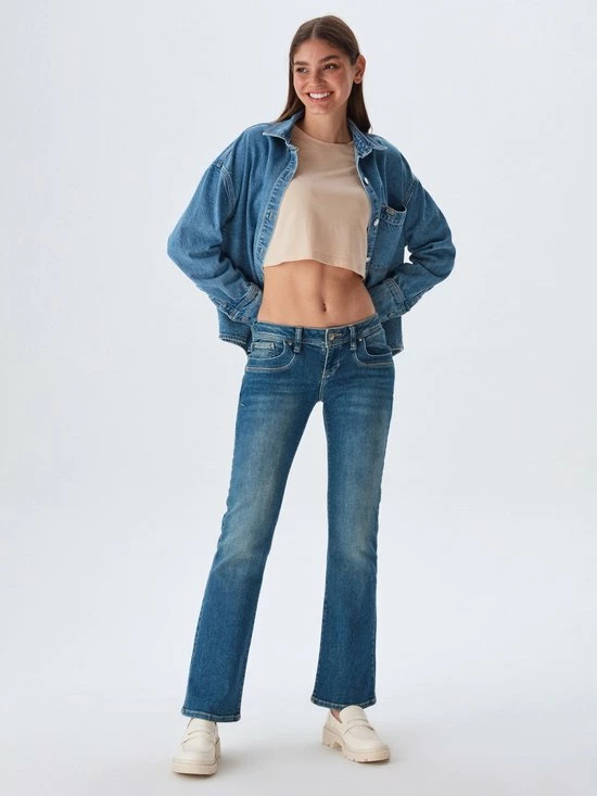 LTB Jeans LTB Valerie Jeans Volwassenen Donkerblauw 7 LTB Jeans LTB Valerie Jeans Volwassenen Donkerblauw - Afbeelding 7