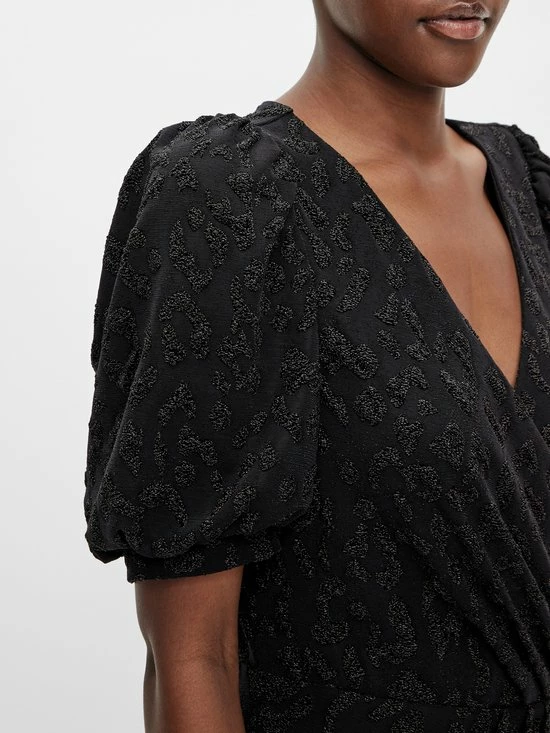 OBJECT OBJAISLIN 2/4 SHORT DRESS DAMES - Maat XL 4 OBJECT OBJAISLIN 2/4 SHORT DRESS DAMES - Maat XL - Afbeelding 4