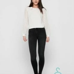 ONLY ONLBLUSH LIFE MID ANK RAW REA1099 NOOS Dames Jeans - Maat XS X 30 -Dameskleding Verkoop 550x733 192