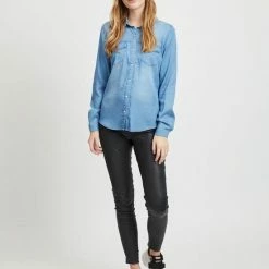 VILA VIBISTA DENIM SHIRT/SU-NOOS Dames Blouse - Maat L 26 VILA VIBISTA DENIM SHIRT/SU-NOOS Dames Blouse - Maat L -Dameskleding Verkoop 550x733 209