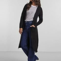 PIECES PCJENNIFER LS LONG KNIT CARDIGAN NOOS BC Dames Vest - Maat L -Dameskleding Verkoop 550x733 318