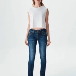 LTB Jeans LTB Molly M Jeans Volwassenen Donkerblauw -Dameskleding Verkoop 550x733 552