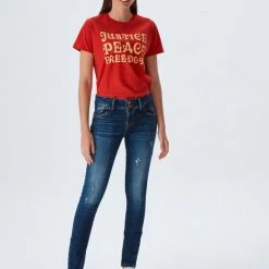 LTB Jeans LTB Molly M Jeans Volwassenen Donkerblauw -Dameskleding Verkoop 550x733 558