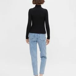 PIECES PCCRISTA LS ROLL NECK KNIT BC Dames Coltrui - Maat M -Dameskleding Verkoop 550x733 90