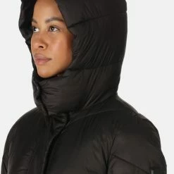 De Regatta Longley Extra Lange Jas - Dames - Waterafstotend - Geïsoleerd - Zwart -Dameskleding Verkoop 550x734 7