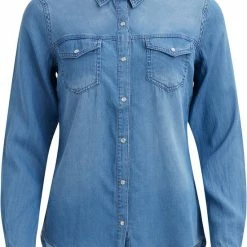VILA VIBISTA DENIM SHIRT/SU-NOOS Dames Blouse - Maat L 25 VILA VIBISTA DENIM SHIRT/SU-NOOS Dames Blouse - Maat L -Dameskleding Verkoop 550x741