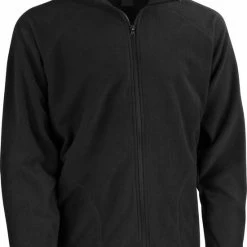 Merkloos Senvi Basic Fleece Vest - Thermisch Laag Microfleece - Kleur Zwart - Maat L