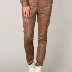ES&SY Qays Broek - Camel/Black - Maat 40