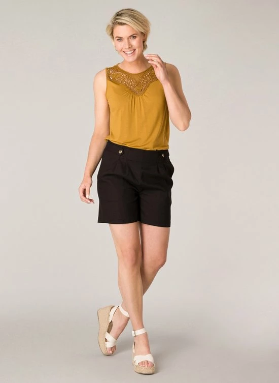 IVY BEAU Uli Top - Honey Gold - Maat 40 3 IVY BEAU Uli Top - Honey Gold - Maat 40 - Afbeelding 3