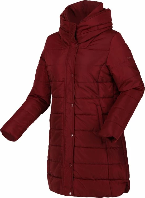 De Regatta Pamelina Wandeljas - Dames - Gewatteerd - Waterafstotend - Donker Rood 3 De Regatta Pamelina Wandeljas - Dames - Gewatteerd - Waterafstotend - Donker Rood - Afbeelding 3