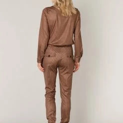 ES&SY Qays Broek - Camel/Black - Maat 40 -Dameskleding Verkoop 550x753 3