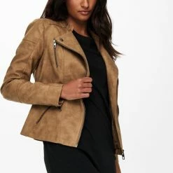 ONLY ONLAVA FAUX LEATHER BIKER OTW NOOS Dames Jas - Maat 44 -Dameskleding Verkoop 550x763 4