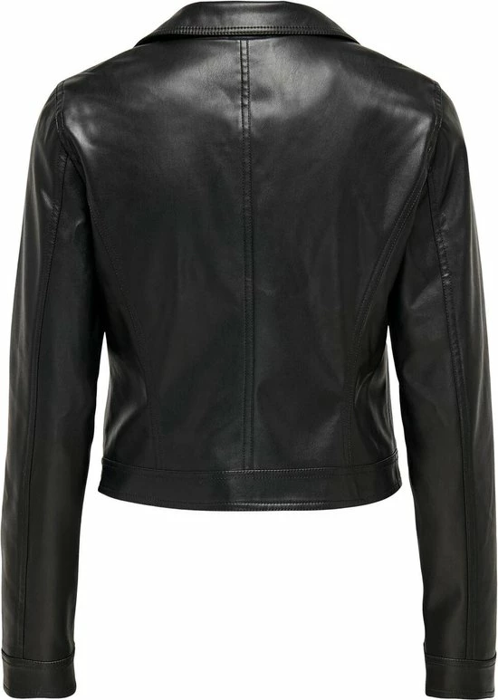 ONLY ONLBEST FAUX LEATHER BIKER OTW NOOS Dames Jas - Maat XXL 4 ONLY ONLBEST FAUX LEATHER BIKER OTW NOOS Dames Jas - Maat XXL - Afbeelding 4