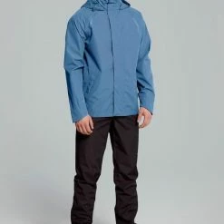 Basil Hoga Unisex Regenpak - Blauw - Maat M -Dameskleding Verkoop 550x782 3