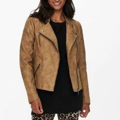 ONLY ONLAVA FAUX LEATHER BIKER OTW NOOS Dames Jas - Maat 44 -Dameskleding Verkoop 550x782 6