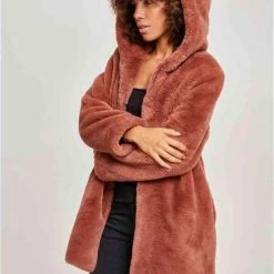 Urban Classics Winterjas -XS- Hooded Teddy Roze 9 Urban Classics Winterjas -XS- Hooded Teddy Roze -Dameskleding Verkoop 550x791 22