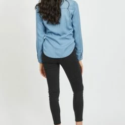 VILA VIBISTA DENIM SHIRT/SU-NOOS Dames Blouse - Maat L 21 VILA VIBISTA DENIM SHIRT/SU-NOOS Dames Blouse - Maat L -Dameskleding Verkoop 550x796