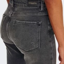 Only Jeans Onlemily Stretch Hw St Ank Cro614 N 15259634 Dark Grey Denim Dames Maat - W31 X L32 -Dameskleding Verkoop 550x798 11