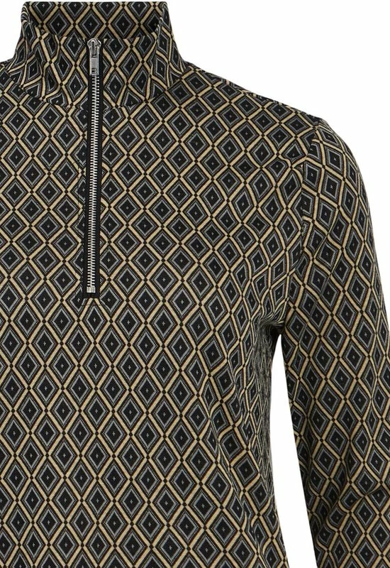 Object Blouse Objanasofia L/s Top 123 23040176 Sky Captain /jacquard Dames Maat - XL 2 Object Blouse Objanasofia L/s Top 123 23040176 Sky Captain /jacquard Dames Maat - XL - Afbeelding 2