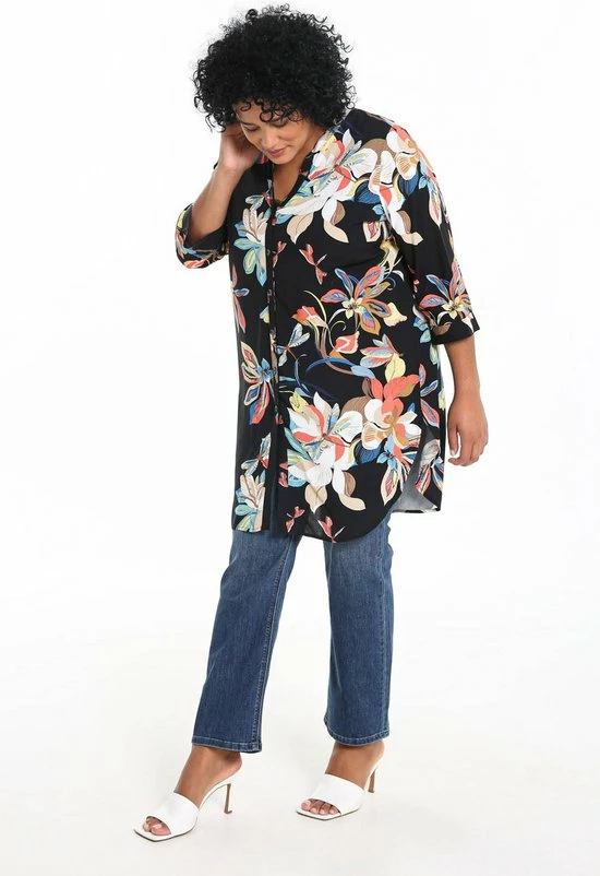 Paprika Lang Hemd 'Doris' Met Libellenmotief Doris 4 Paprika Lang Hemd 'Doris' Met Libellenmotief Doris - Afbeelding 4