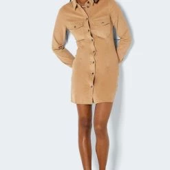NOISY MAY NMJOY L/S CORDUROY DRESS Dames Jurk - Maat L -Dameskleding Verkoop 550x812 3
