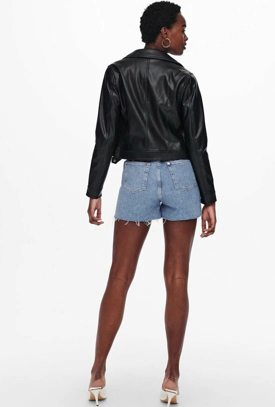 ONLY ONLBEST FAUX LEATHER BIKER OTW NOOS Dames Jas - Maat XXL 6 ONLY ONLBEST FAUX LEATHER BIKER OTW NOOS Dames Jas - Maat XXL - Afbeelding 6