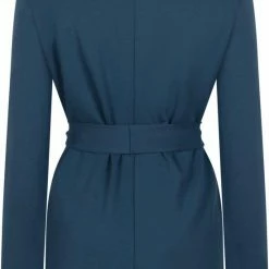 Zoso Blazer Romy Punto Jacket 224 0130 Petrol Dames Maat - S