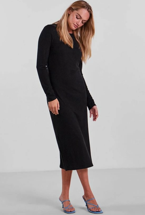 PIECES PCKYLIE LS O-NECK MIDI DRESS NOOS Dames Top - Maat XL 4 PIECES PCKYLIE LS O-NECK MIDI DRESS NOOS Dames Top - Maat XL - Afbeelding 4