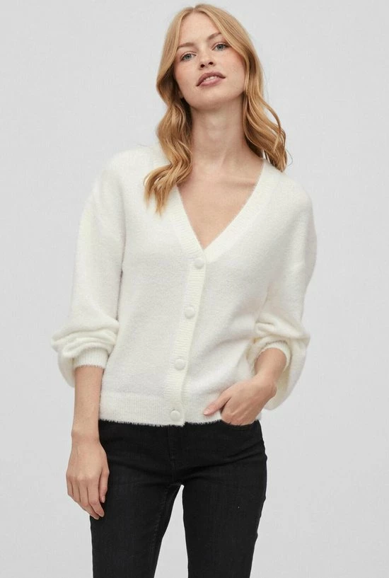 VILA VILAJULI LS OVERSIZE REV KNIT CARDI-NOOS Dames Vest - Maat XL 7 VILA VILAJULI LS OVERSIZE REV KNIT CARDI-NOOS Dames Vest - Maat XL - Afbeelding 7