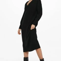 ONLY ONLNEW TESSA L/S MIDI V DRESS KNT NOOS Dames Jurk - Maat XS -Dameskleding Verkoop 550x817 2